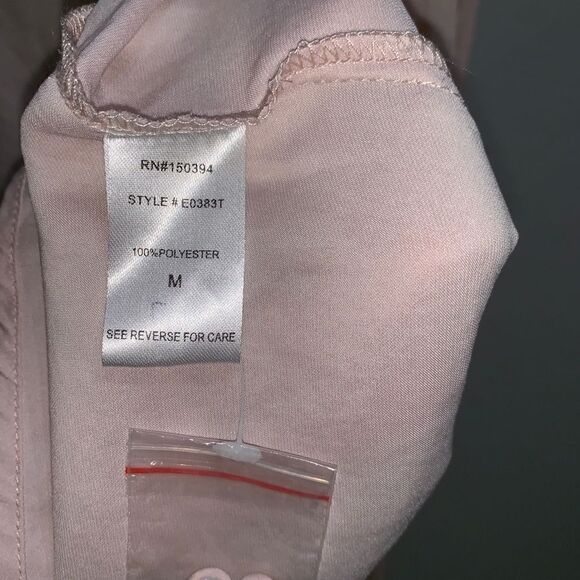 Démodé Marché Blush Long Sleeve Button Blouse - Picture 8 of 8